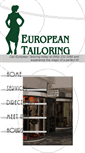 Mobile Screenshot of europeantailoring.com